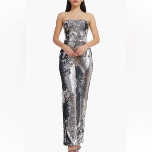 NWT Dress The Population Sequin Jumpsuit